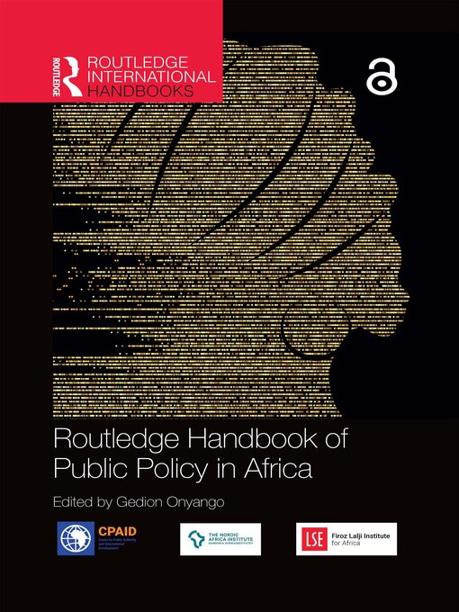 Title details for Routledge Handbook of Public Policy in Africa by Gedion Onyango - Available